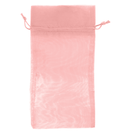 Mauve - Flat Organza Bag - 5-1/2 x 9"