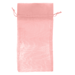 Mauve - Flat Organza Bag - 6 x 10"
