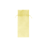 Yellow - Flat Organza Wine Bag -  6-1/2 x 15"