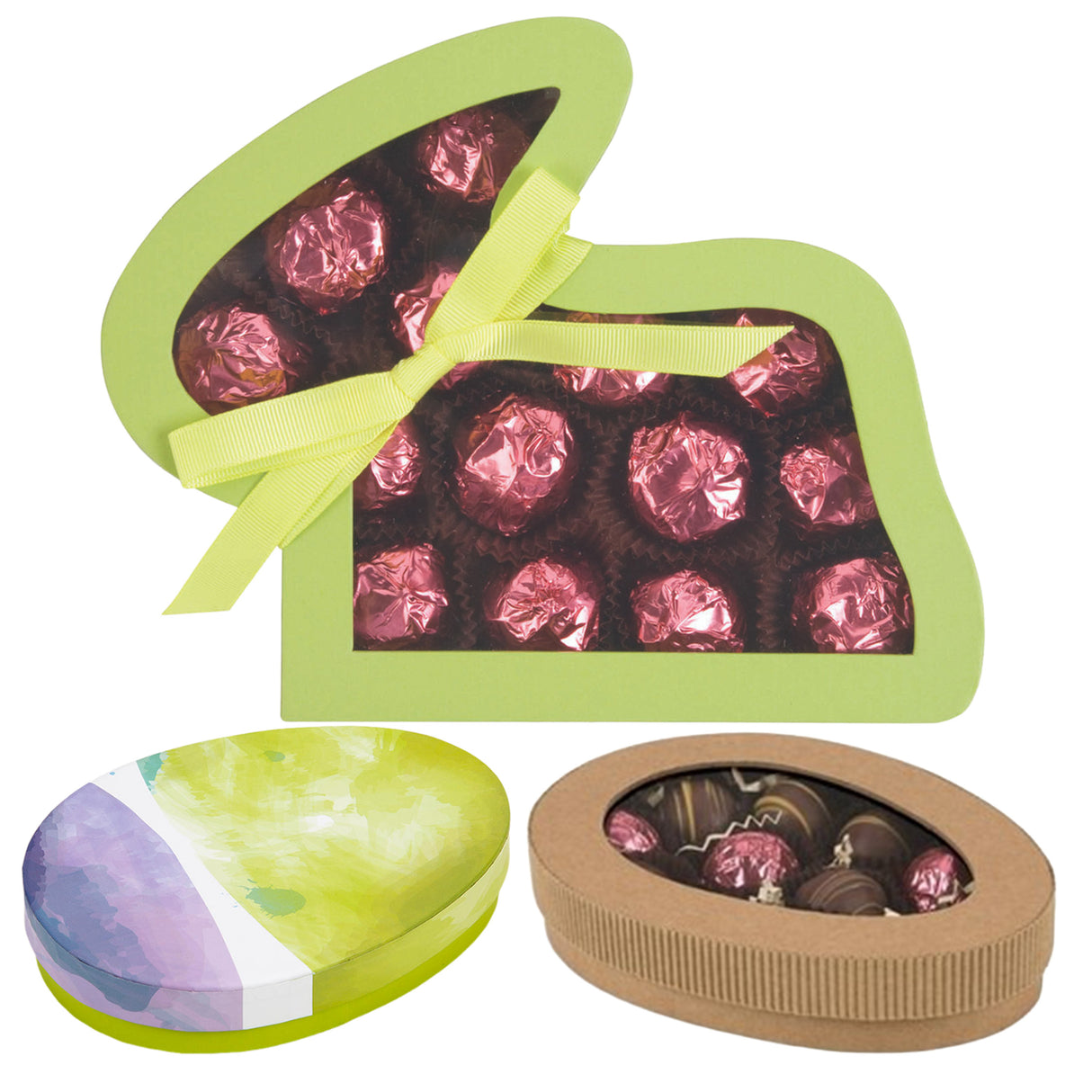 Novelty Shaped Easter Candy Boxes