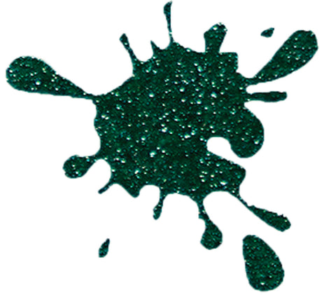 Glitter Emerald Screen Print
