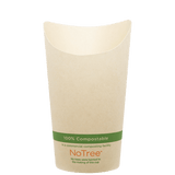 World Centric 16 oz NoTree Paper French Fry Scoop Cup Compostable Snack Container (QTY 1000), SKU FC-NT-75