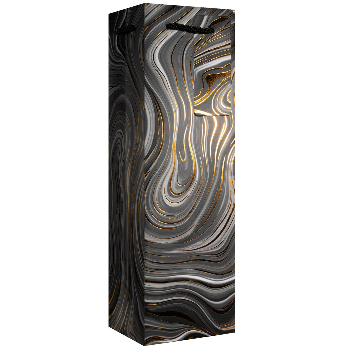 Marbleized Black Wine Bag - GBB233.1a.jpg