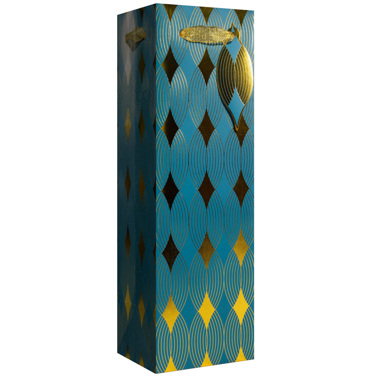 Gilded Geo Gold Wine Bag - GBB268.1a.jpg