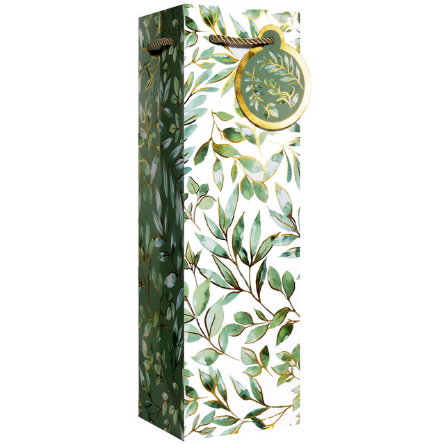 Elegant Leaves Wine Bag - GBB464.1a.jpg