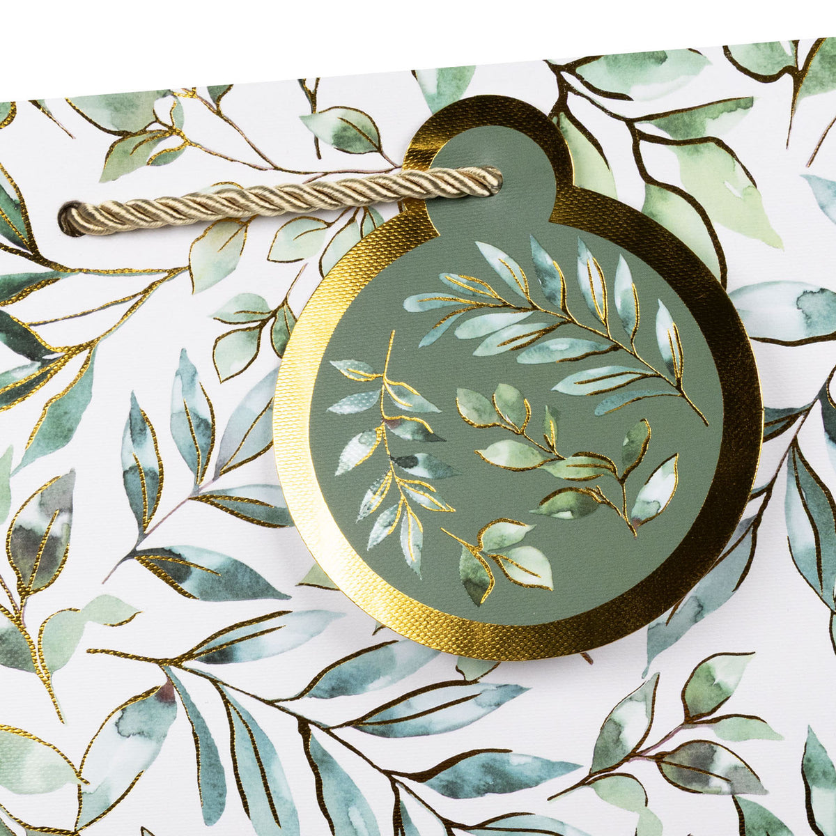 Elegant Leaves Gift Bag - GBL464.1c.jpg