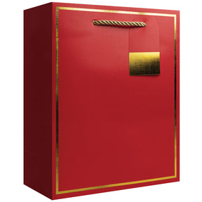 Red with Gold Frame Gift Bag - GBM0915.1a.jpg