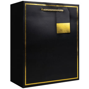 Black with Gold Frame Gift Bag - GBM2115.1a.jpg