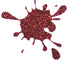 Glitter Garnet Screen Print