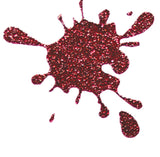 Glitter Garnet Screen Print