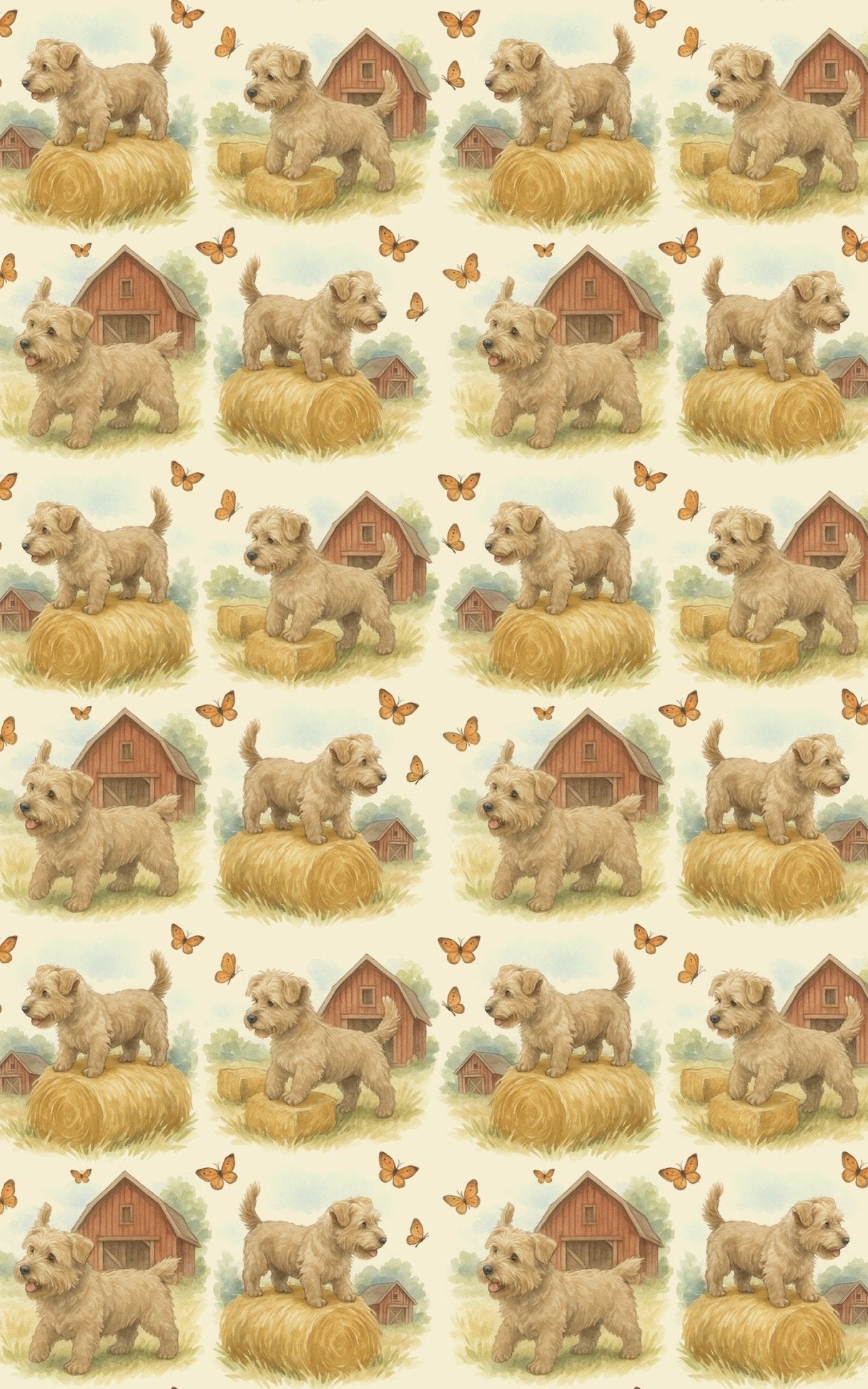 Playful  Terrier Companions