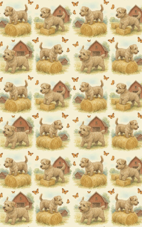 Playful  Terrier Companions