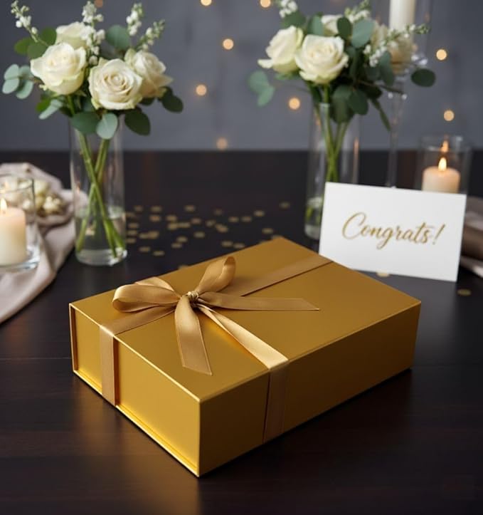 Magnetic Gift Box Set - Includes Ribbon & Tissue