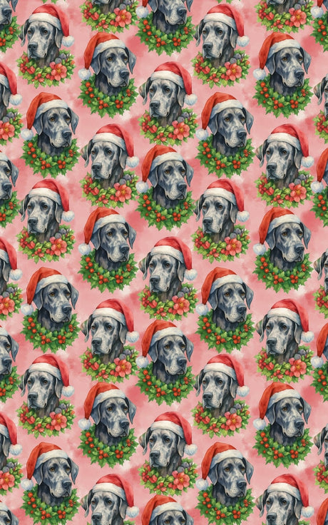 Silent Night, Gentle Giant - Great Dane Wrapping Paper