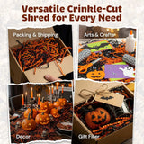 10 LB Halloween Crinkle Paper