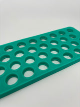 Reusable Silicone Filling Trays for Lip Balm Tubes
