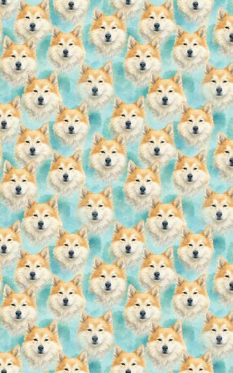 Frost & Fur - Icelandic Sheepdog Wrapping Paper