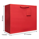 Matte Red - Gift Bag w/Tag — additional view b