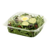 World Centric 8x8x3" 46 oz Hinged Clamshell (QTY:300)