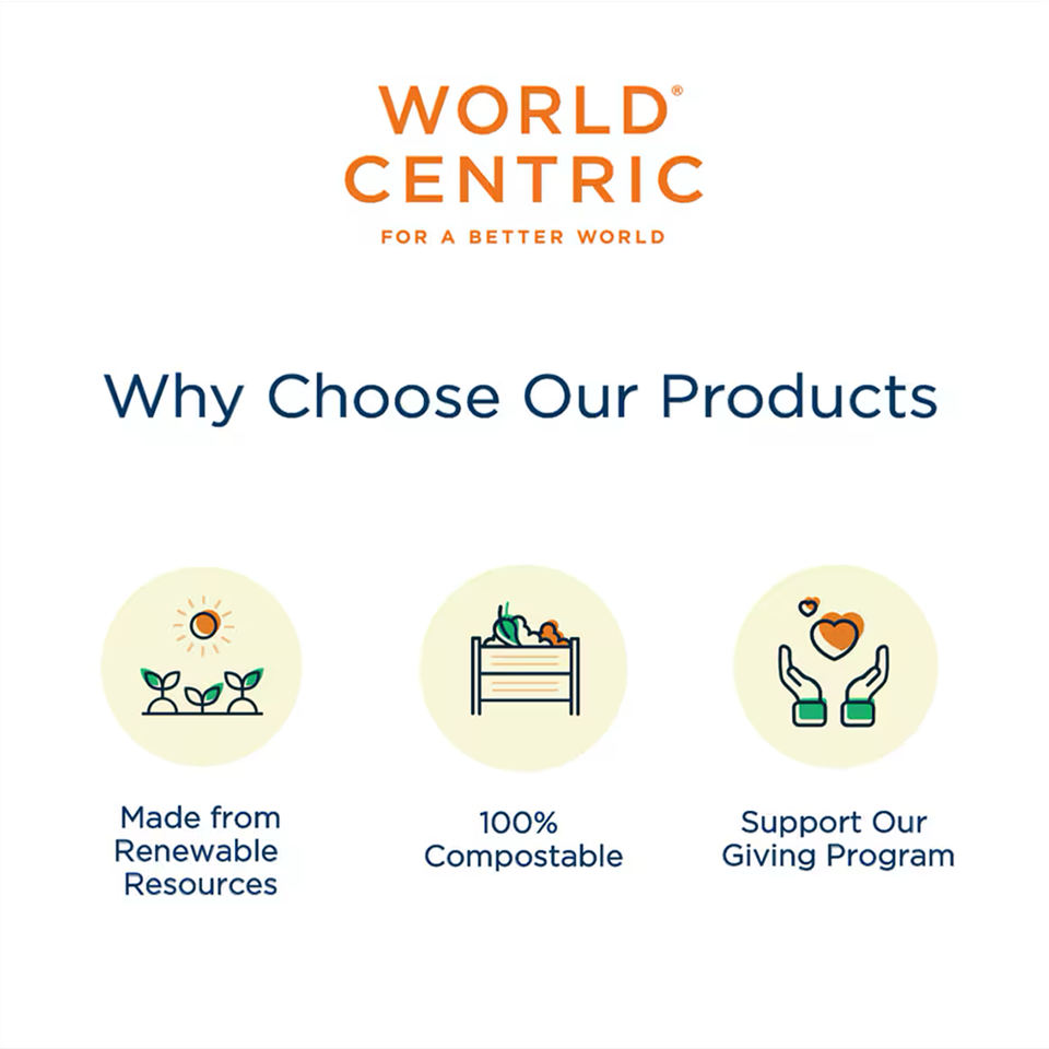 World Centric 6.7in Bamboo Knife FSC Certified Compostable Cutlery (QTY 2000), SKU KN-BB-67