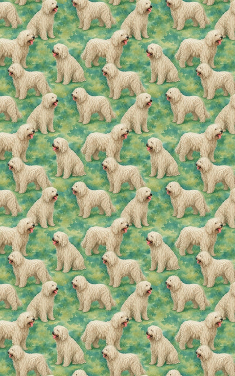 Majestic Guardians - Komondor Wrapping Paper