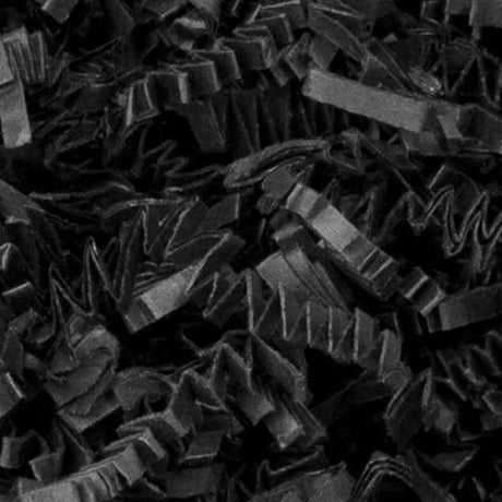10LB Black Crinkle Paper