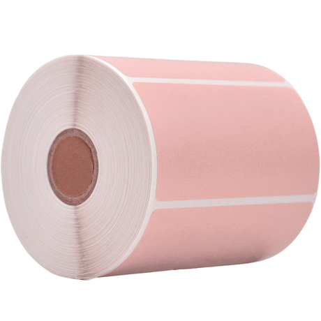 4" x 2" Direct Thermal Labels - 750 Stickers | LB-DTT (Made in USA)