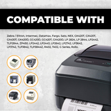 4" x 6" Direct Thermal Labels - 250 Stickers | LB-DTT (Made in USA)