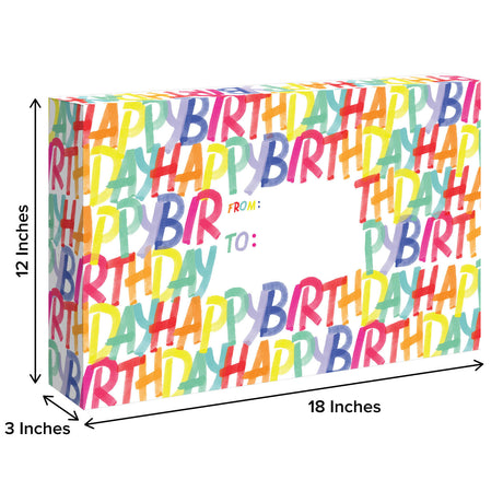 Rainbow Birthday - Theme Mailing Box — additional view b