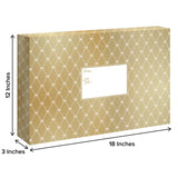 Beautiful Birthday Gold Theme Mailing Box - LB227.1b.jpg