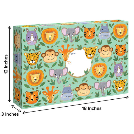 Jungle Animals - Theme Mailing Box — additional view b