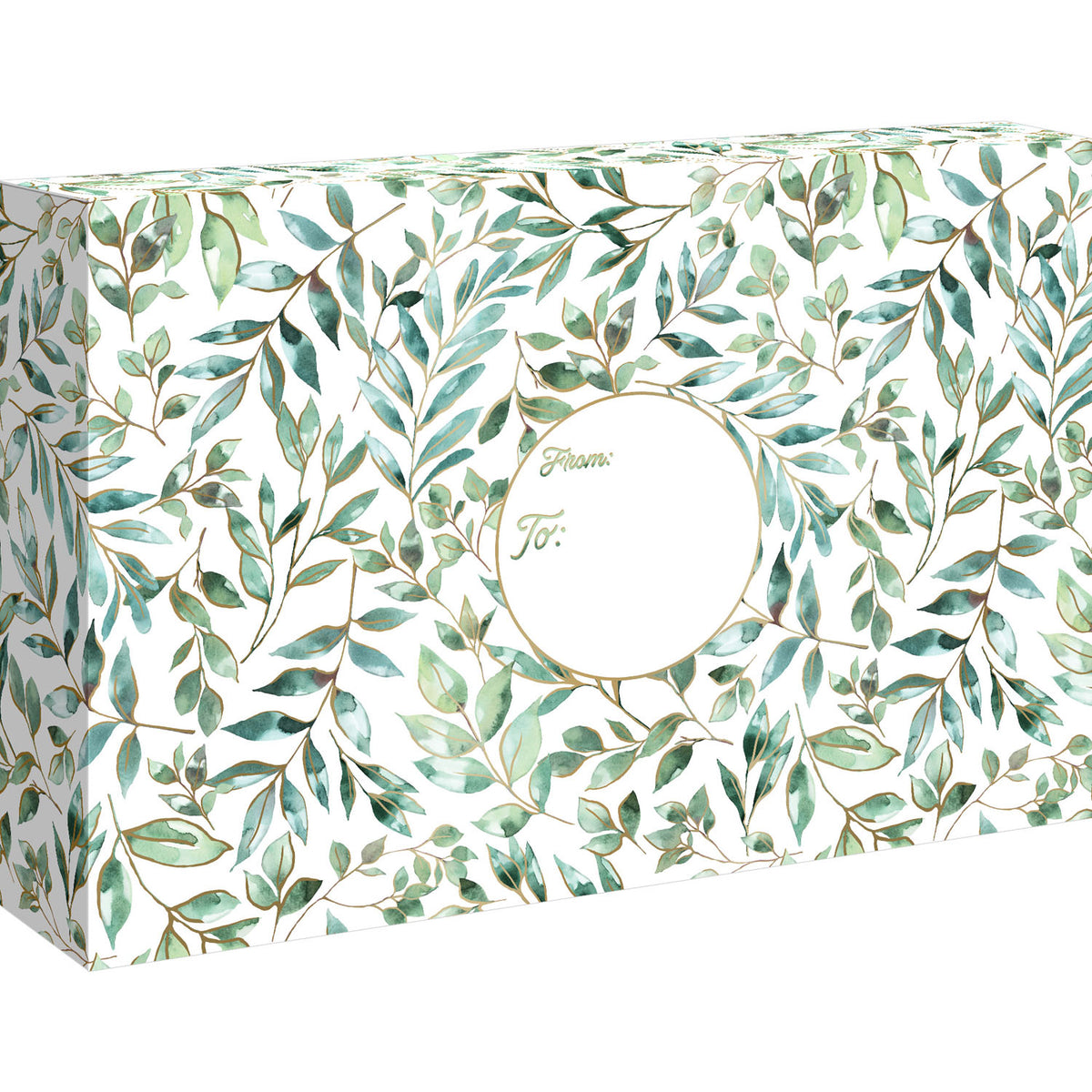 Elegant Leaves Theme Mailing Box - LB464.1a.jpg