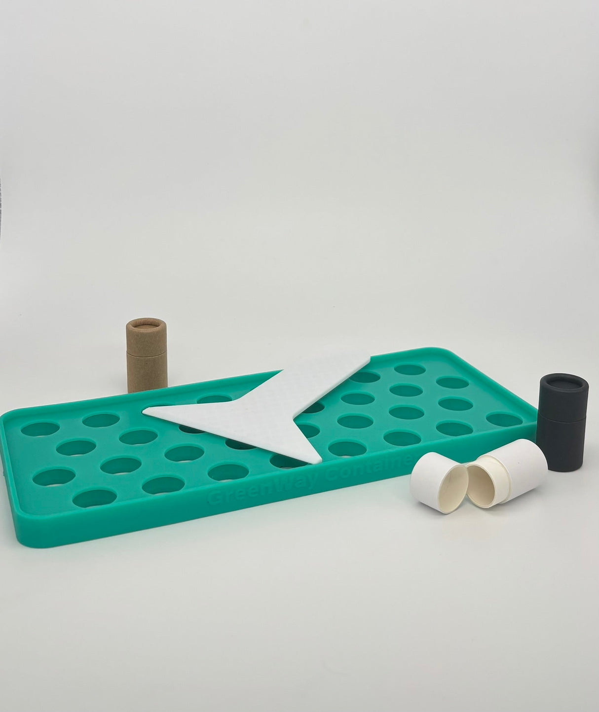 Reusable Silicone Filling Trays for Lip Balm Tubes