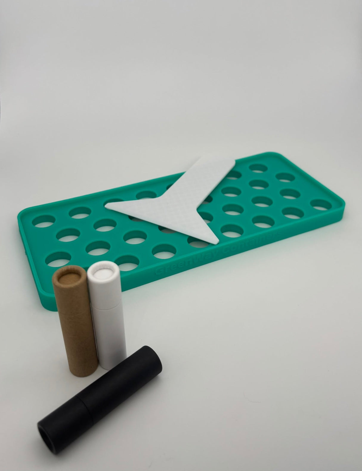 Reusable Silicone Filling Trays for Lip Balm Tubes
