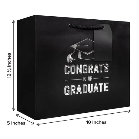 Grad Black - Gift Bag — additional view b
