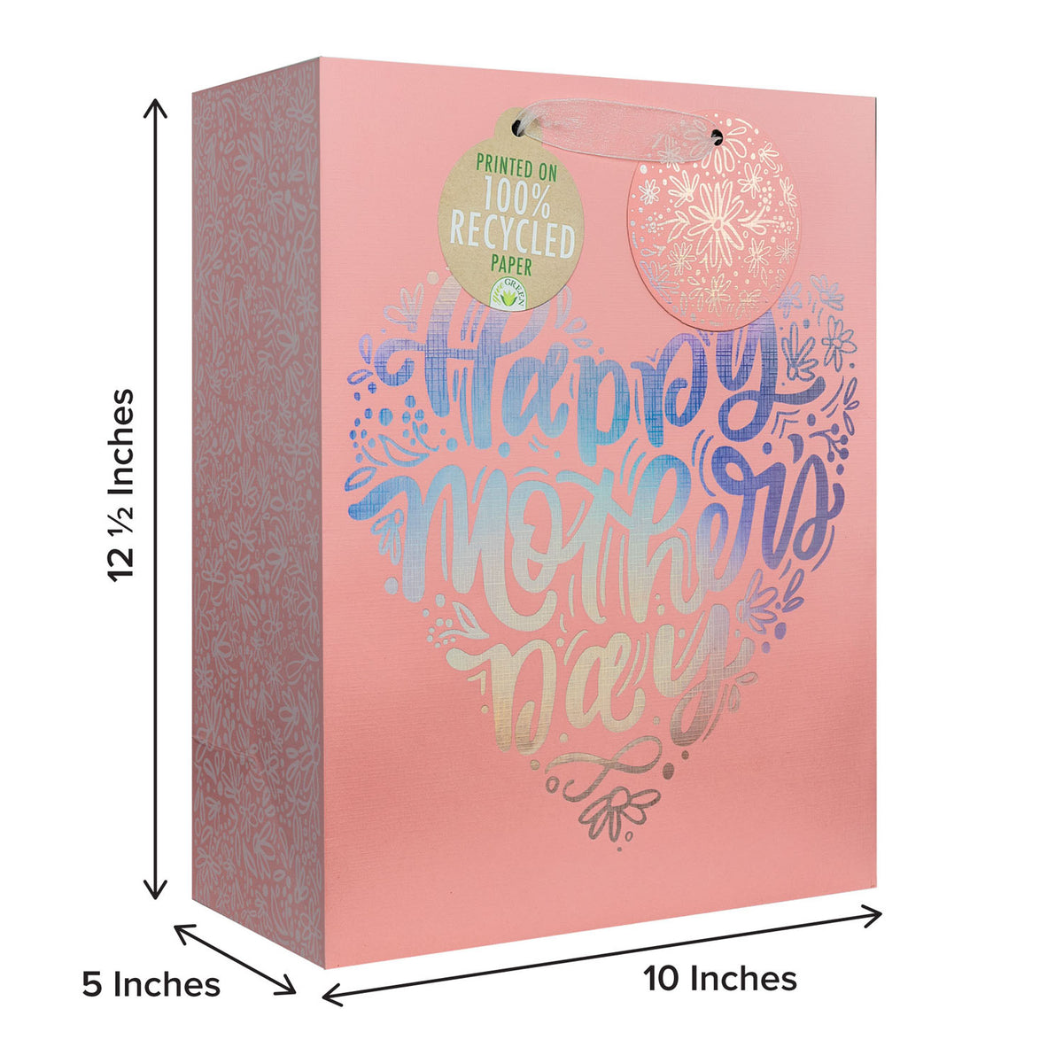 Mother's Day Heart - Gift Bag — additional view b