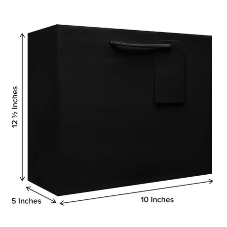 Matte Black - Gift Bag w/Tag — additional view b