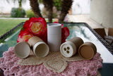 2 ounce / 60 g Paper Shaker Tube Large Holes