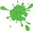 Glitter Lime Screen Print