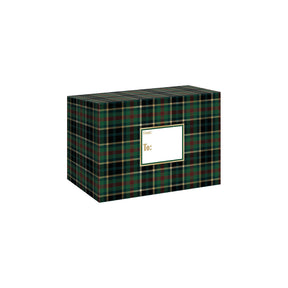 Hunter Navy Plaid Theme Mailing Box - MB228.1a.jpg