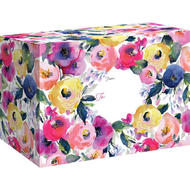 Watercolor Flowers Theme Mailing Box - MB432.1a.jpg