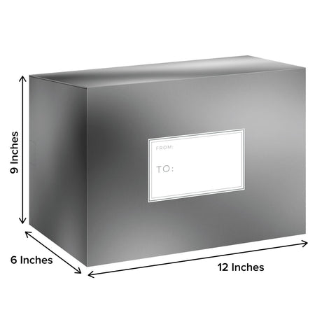 Metallic Silver - Theme Mailing Box — additional view b