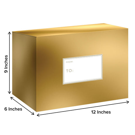 Metallic Gold - Theme Mailing Box — additional view b