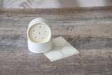 1 ounce / 30 g Shallow Paper Shaker Jar