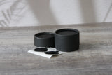 1 ounce / 30 g Shallow Paper Shaker Jar