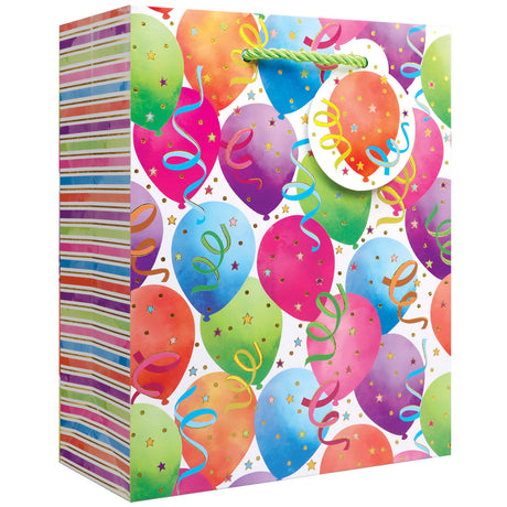 Balloon White Gift Bags — primary image