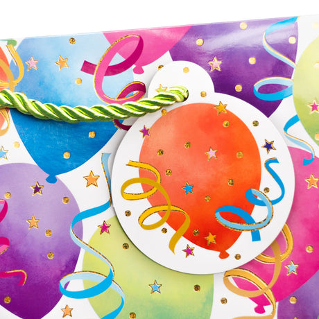 Balloon White Gift Bags — additional view c