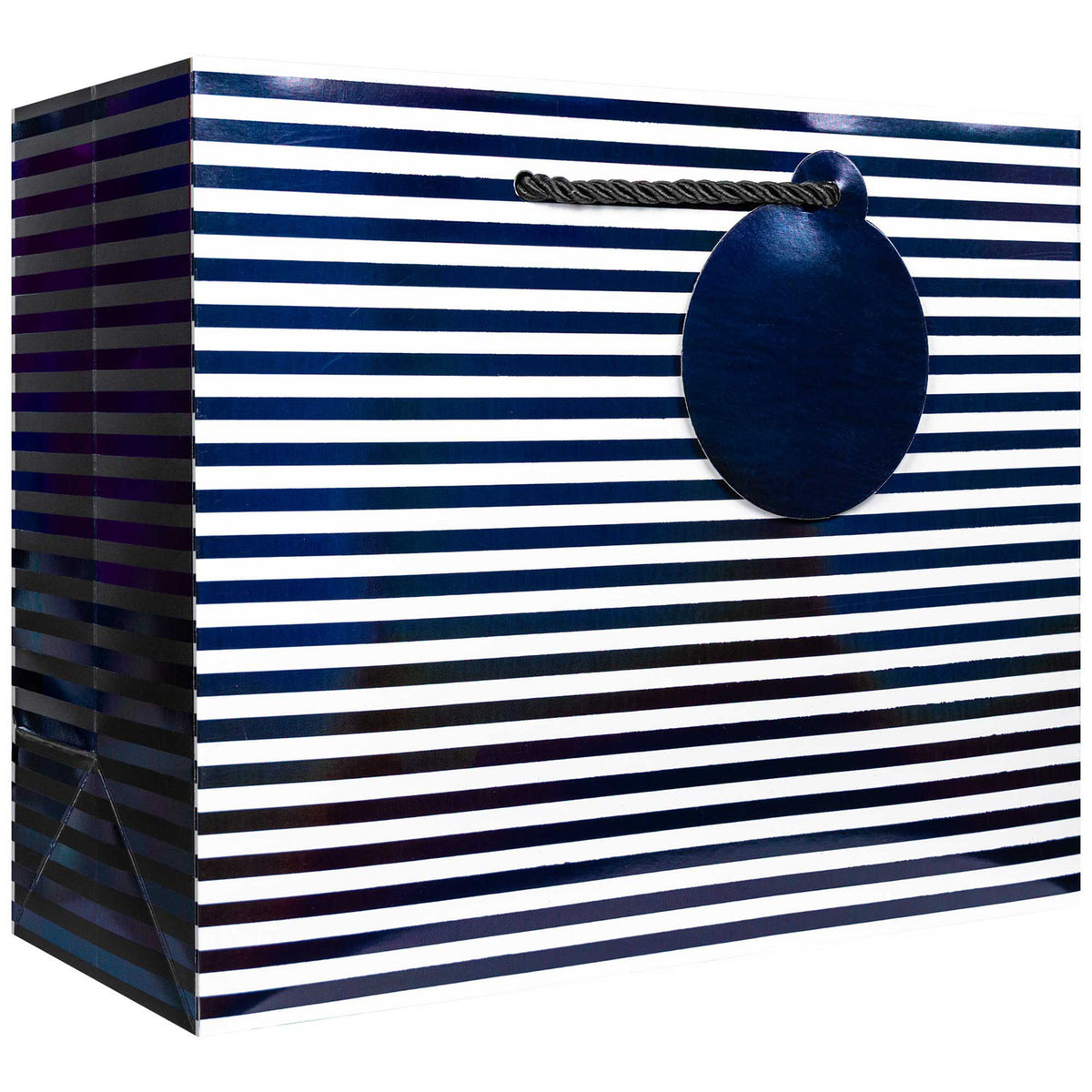 Black White Stripe Gift Bag - MT449.1a.jpg