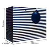 Black White Stripe Gift Bag - MT449.1b.jpg