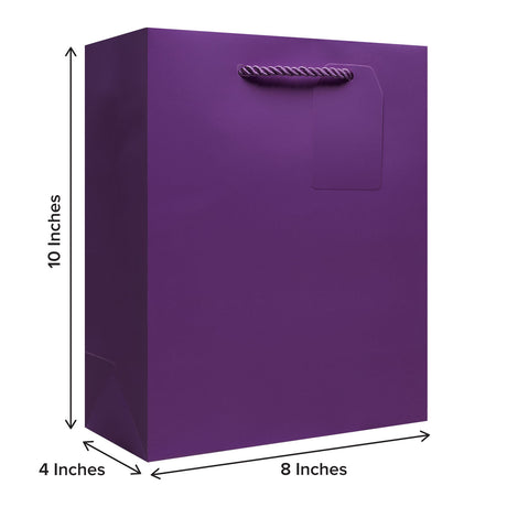 Matte Purple - Gift Bag w/Tag — additional view b